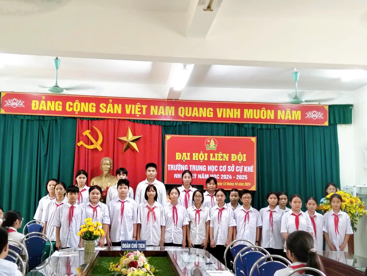 ​ĐẠI HỘI LIÊN ĐỘI NHIỆM KỲ NĂM HỌC 2024 - 2025​